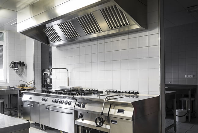 remodeled commercial kitchen