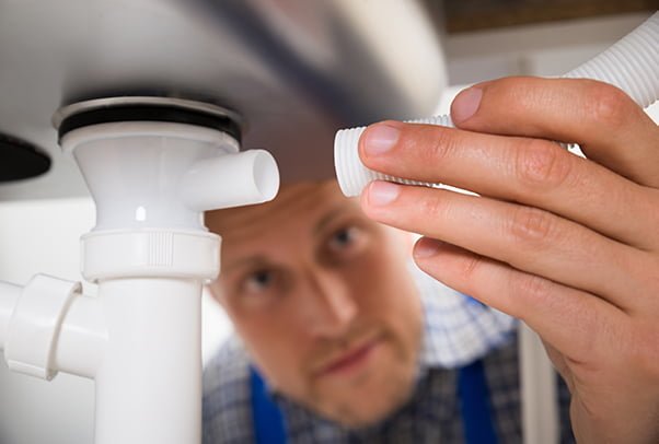 Fixing under a kitchen sink